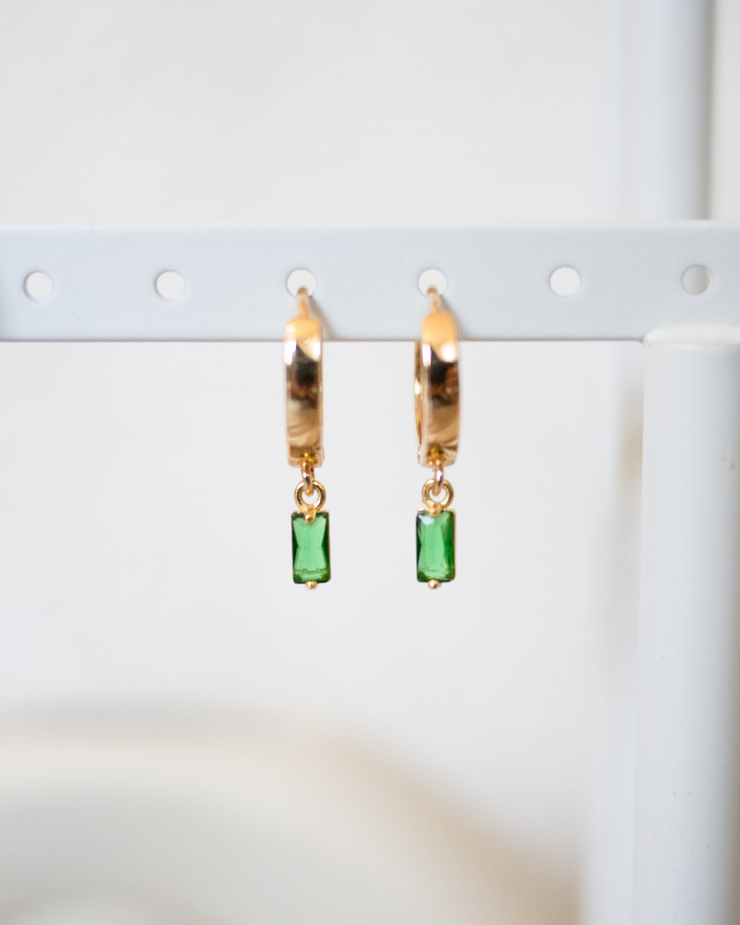 Emerald Green Earrings